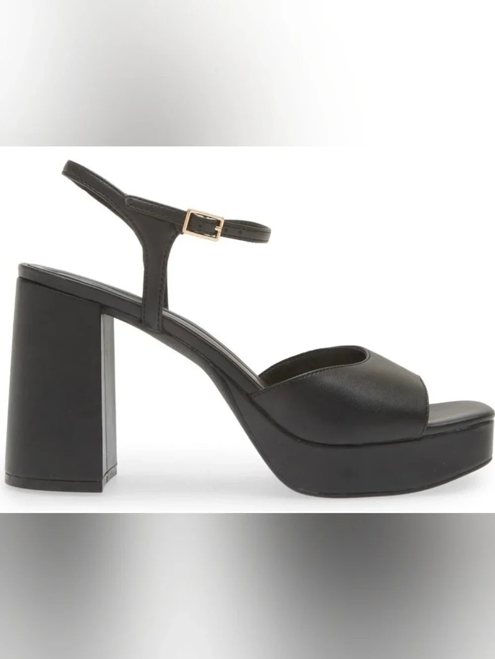 NIB Open Edit Whitney Platform Block Heel Sandal Size 11